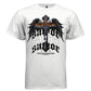 SAVIOR Winged Cross Fire Gothic Blackletter Oversized Streetwear T-Shirt | Project Hood 169 - Project Hood