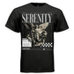 SERENITY Classical Angel Floral Divine Oversized Streetwear T-Shirt | Project Hood 156 - Project Hood