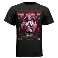 SILENCE Fallen Angel Graphic T-Shirt | Gothic Y2K Streetwear | The Worth in Silence | Project Hood | 37 - Project Hood