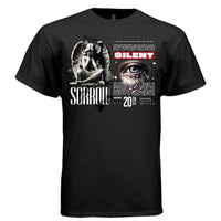 SILENT SORROW Weeping Angel Crying Eye Oversized Streetwear T-Shirt | Project Hood [128] - Project Hood