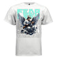 SILENT VIGIL Graveyard Guardian Skull Angel Ravens Oversized Streetwear T-Shirt | Project Hood 94 - Project Hood