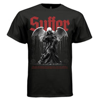 SUFFER Weeping Angel Drip Graphic T-Shirt | Dark Gothic Streetwear | Tears of Stone | Project Hood | 54 - Project Hood