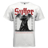 SUFFER Weeping Angel Drip Graphic T-Shirt | Dark Gothic Streetwear | Tears of Stone | Project Hood | 54 - Project Hood