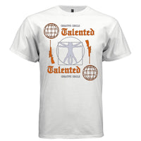 TALENTED Y2K Vitruvian Man Graphic T-Shirt | Unisex Streetwear 342 - Project Hood