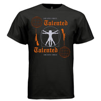 TALENTED Y2K Vitruvian Man Graphic T-Shirt | Unisex Streetwear 342 - Project Hood