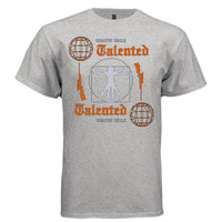 TALENTED Y2K Vitruvian Man Graphic T-Shirt | Unisex Streetwear 342 - Project Hood