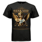 The Darkside of Money Gold Cherub Angel $100 Bill Oversized Streetwear T-Shirt | Project Hood 123 - Project Hood