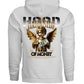 THE DARKSIDE OF MONEY Gold Cherub Dollar Bill Oversized Hoodie | Project Hood 115 - Project Hood