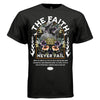 The Faith Never Fail Oversized Streetwear T-Shirt | Classical Angel Statue Botanical Gothic Graphic Tee | Project Hood 19 - Project Hood