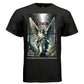 THE LOST ANGEL Forest Teal Moss Wings Fallen Grace Oversized T-Shirt | Project Hood 147 - Project Hood
