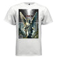 THE LOST ANGEL Forest Teal Moss Wings Fallen Grace Oversized T-Shirt | Project Hood 147 - Project Hood