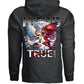 TRUE LOVE Angel Devil Moon Kiss Oversized Hoodie | Project Hood 117 - Project Hood