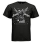 Twin Angel Urban Style Graphic T-Shirt | Gothic Calligraphy Streetwear | Duality and Unity | Project Hood 39 - Project Hood