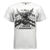 Twin Angel Urban Style Graphic T-Shirt | Gothic Calligraphy Streetwear | Duality and Unity | Project Hood 39 - Project Hood