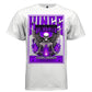 WINGS OF DEATH Graphic T-Shirt | Neon Purple Goth Streetwear | Eternal Darkness | Project Hood | 43 - Project Hood