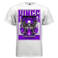 WINGS OF DEATH Graphic T-Shirt | Neon Purple Goth Streetwear | Eternal Darkness | Project Hood | 43 - Project Hood