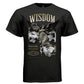 WISDOM Angel Graphic T-Shirt | Gothic Streetwear | Rationality and Personality | I Lost My Mind | Project Hood | 42 - Project Hood